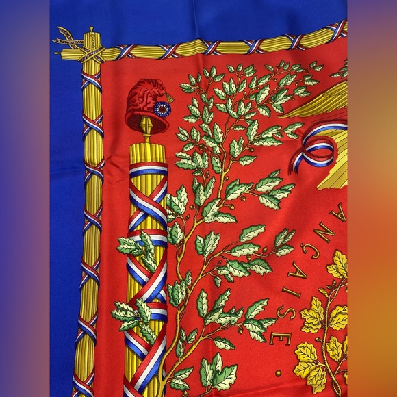 Hermes Vinatge Scarf 1789 Carre 90 By Joachim Metz - Picture 13 of 16